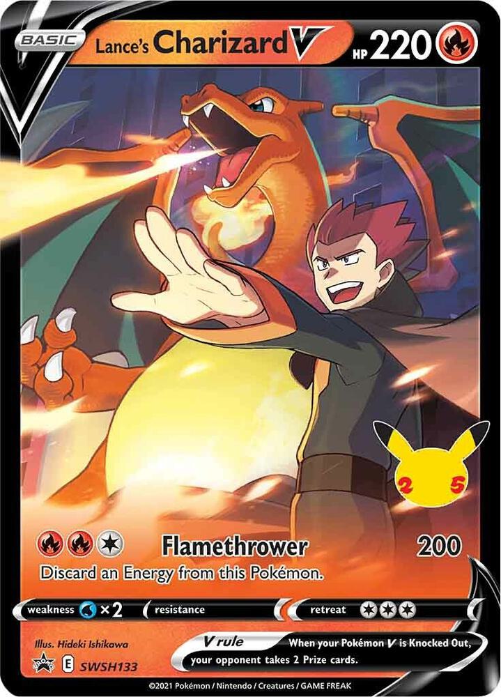 Lance's Charizard V SWSH133 (Promo) (Celebrations)