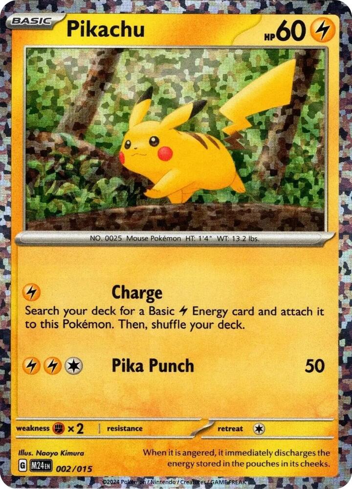 Pikachu 002/015 (Promo)
