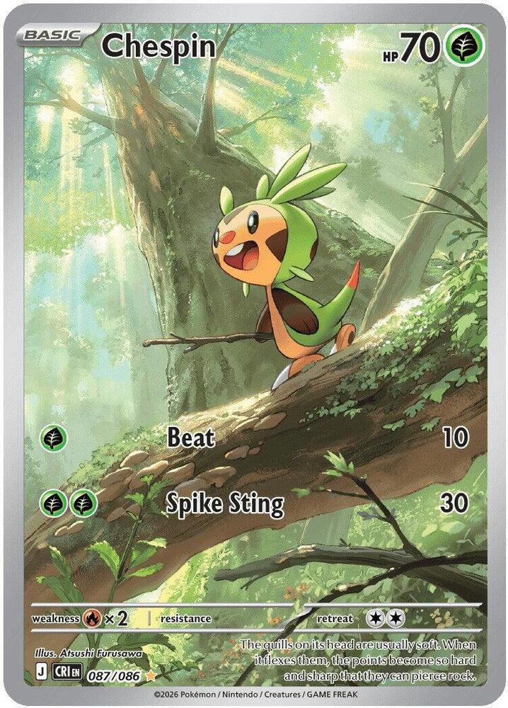 Chespin 087/086