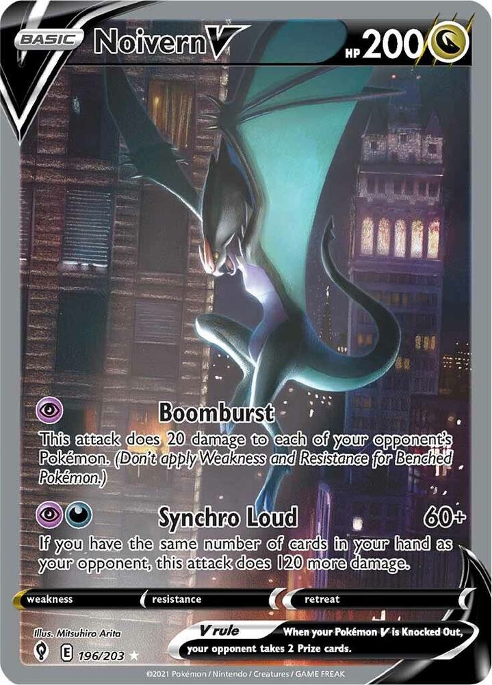 Noivern V (Alternate Full Art) 196/203