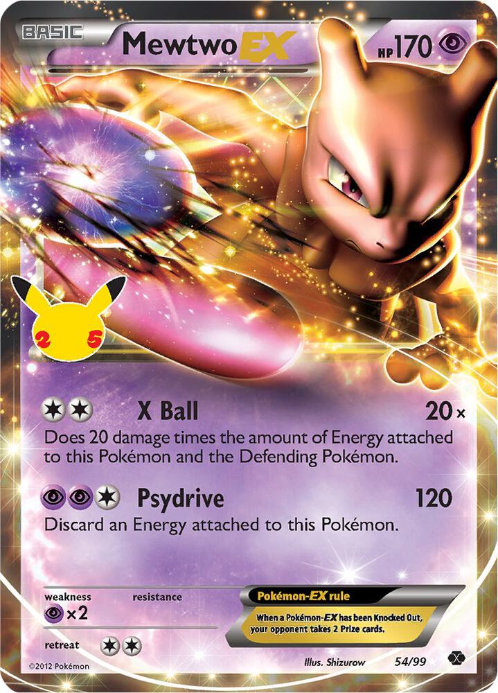 Mewtwo EX 54/99 (Celebrations)