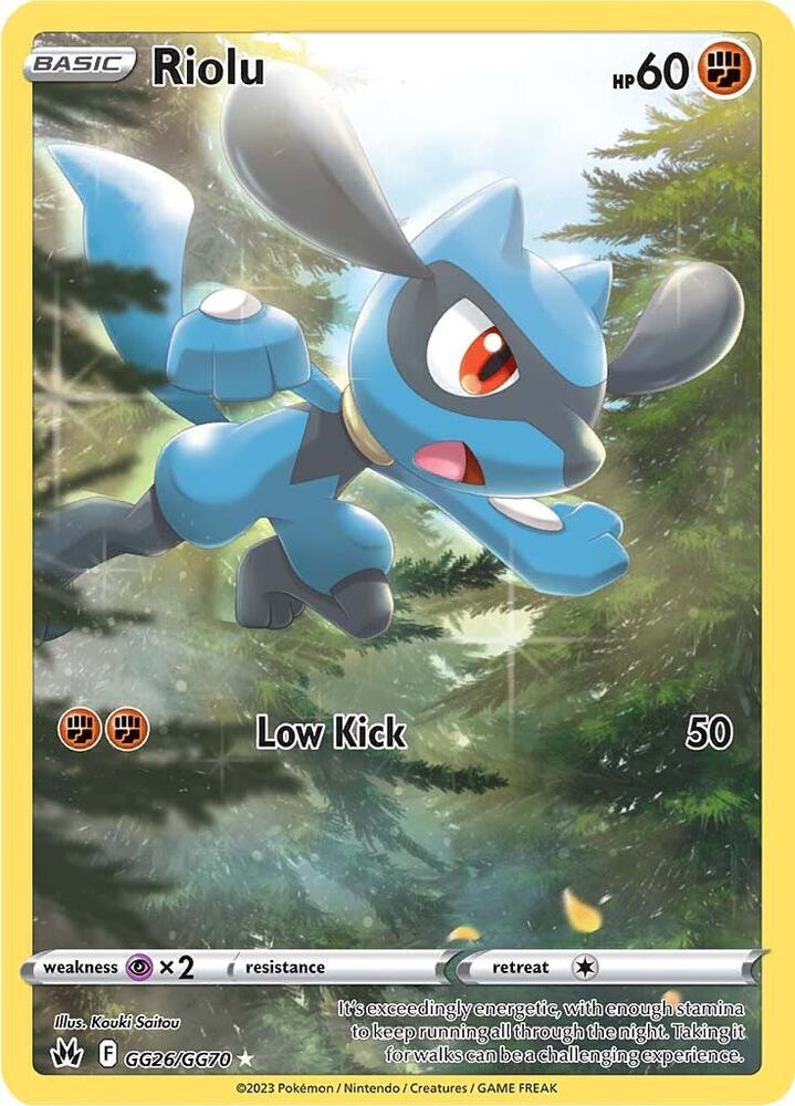Crown Zenith: Riolu GG26/GG70