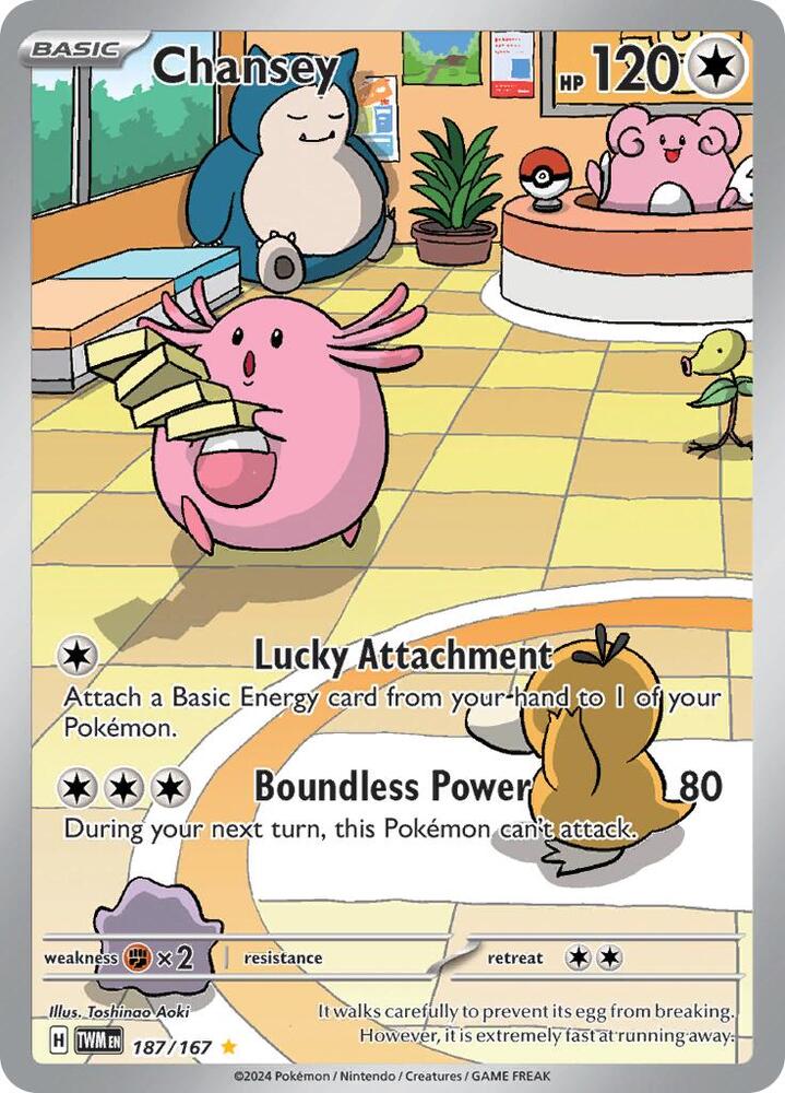Chansey 187/167