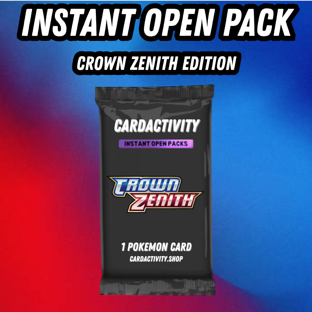 Sword & Shield: Crown Zenith Instant Open Pack – CardActivity