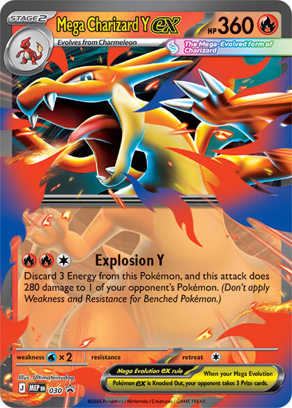 Mega Charizard Y ex 030 (Promo)