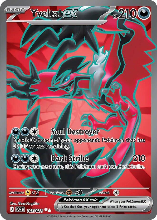 Yveltal ex 105/088