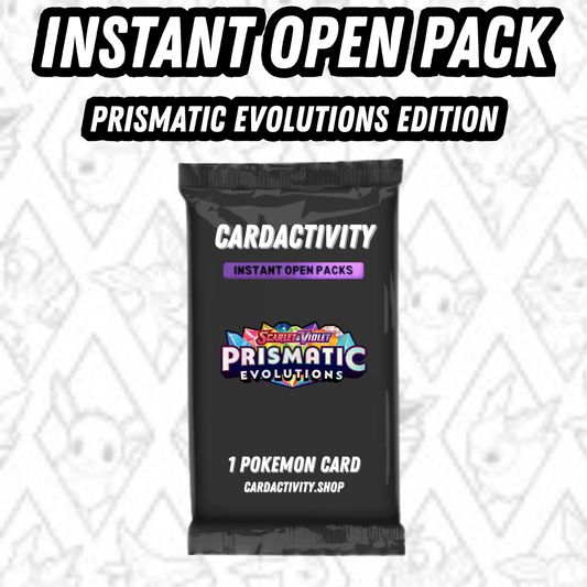 Scarlet & Violet: Prismatic Evolutions Instant Open Pack